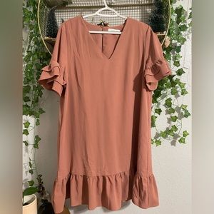 *Large light brown Mustard Seed dress. Size large. Used in great conditio…